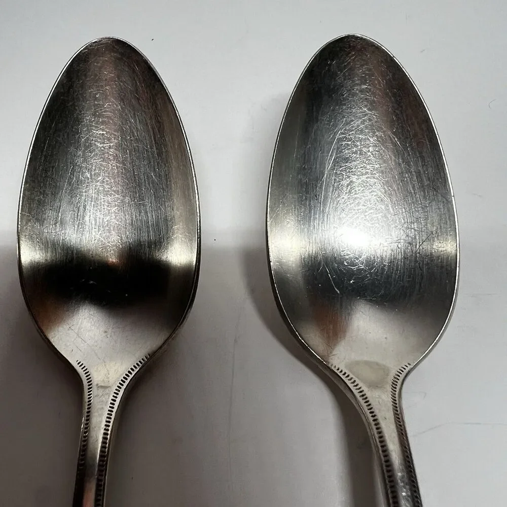 Vintage 1921 Oneida Community Plate GROSVENOR Silverplate Teaspoons Set of 5